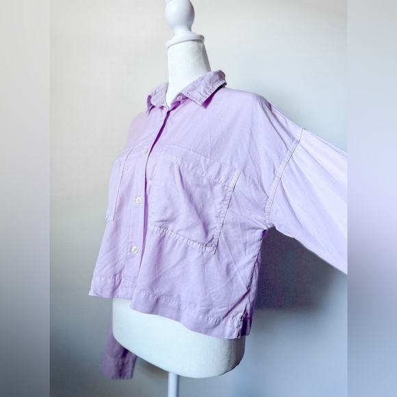 Cropped Button Up - Picture 4 of 6